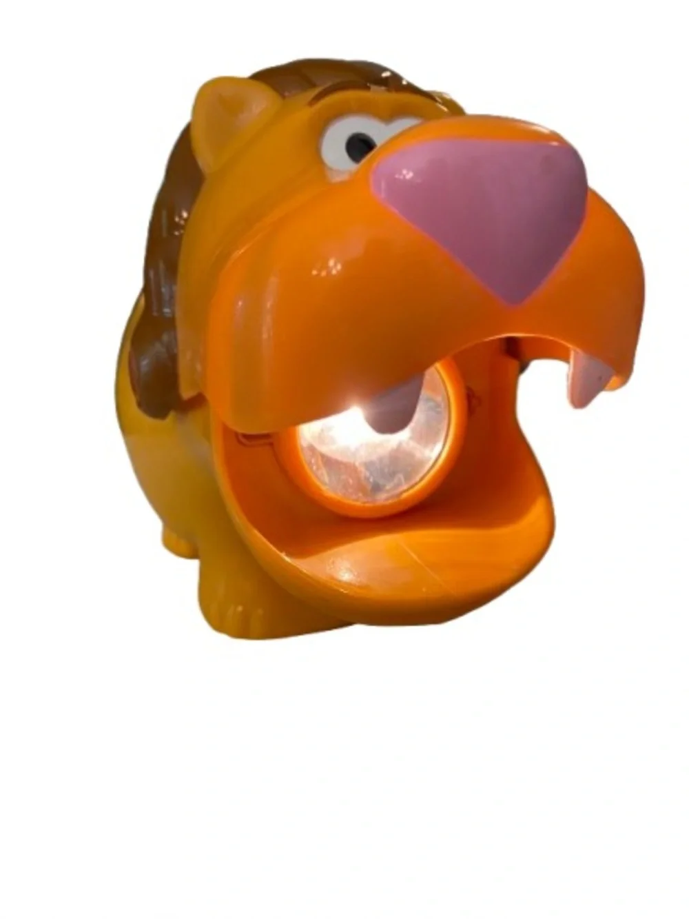 Vintage Little Tikes Glow ‘n Speak Roaring Lion Flashlight Toddler Retro Chunky